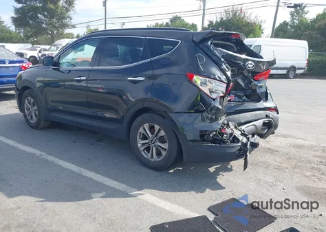 2015 Hyundai Santa Fe Sport 2.4L from USA, damaged, VIN 5XYZU3LB8FG295846